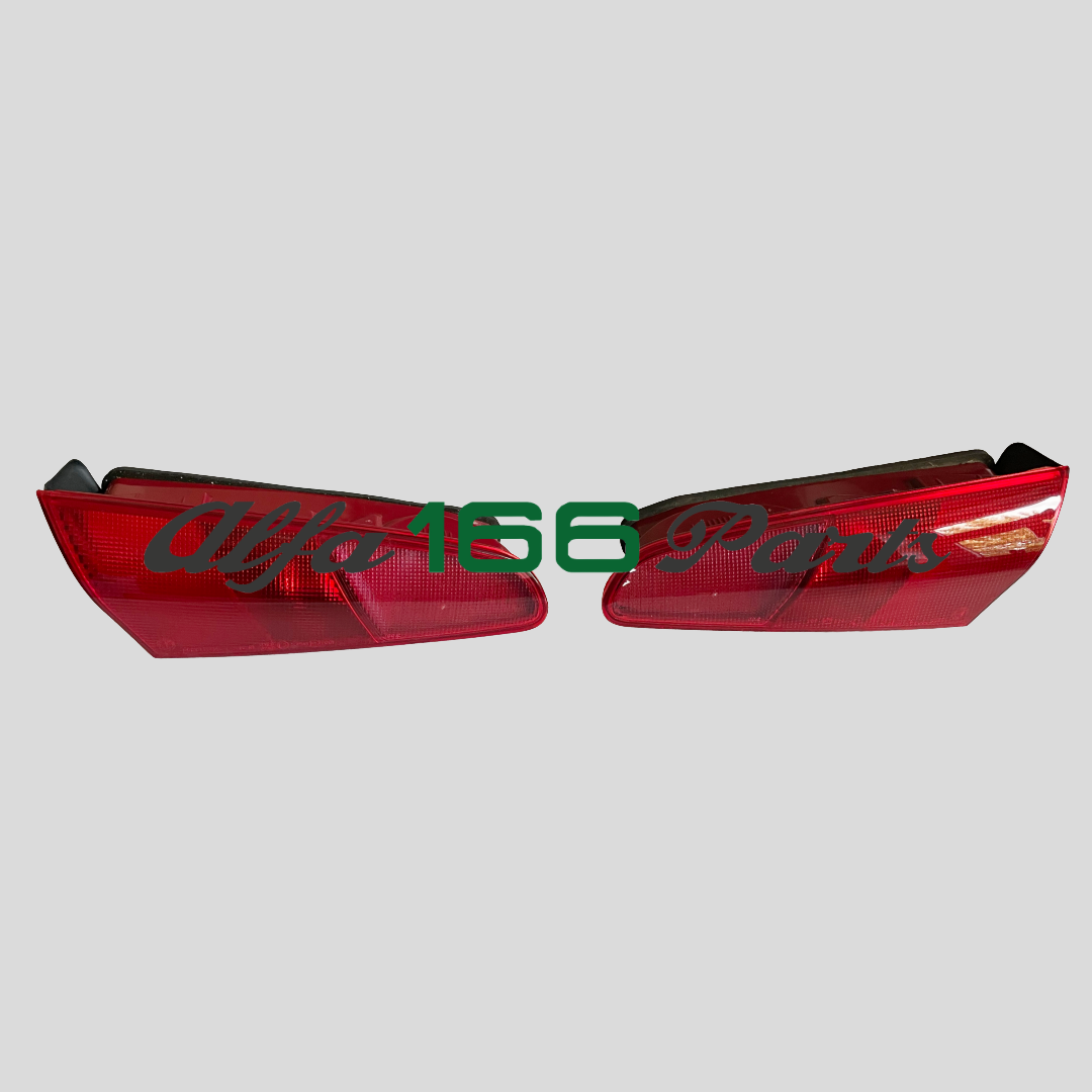 Inner Tail Lights Left + Right - 60609910 + 60609911 NOS - Alfa 166 Parts